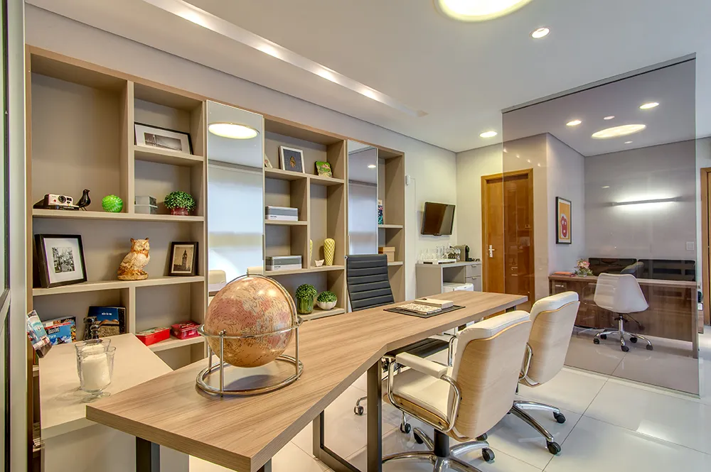 Sala de atendimento da RZ Jurídico